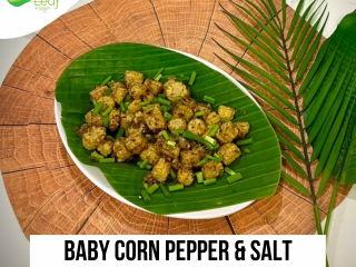 Baby Corn Pepper & Salt