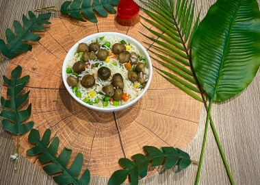 Mushroom Fried Rice